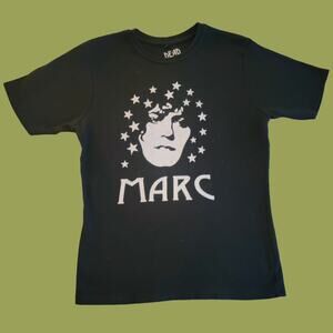 Sparkly Marc Bolan T-Shirt by Dead, Size L